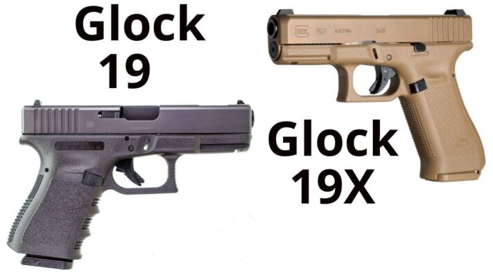 Glock 19 vs 19X
